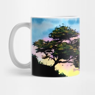 Summer Tree Hill Mug